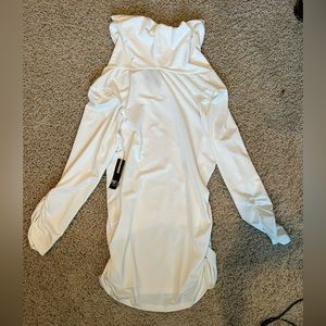 Woman’s New Directions white turtleneck top. New
